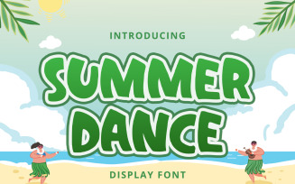 Summer Dance - Display Font