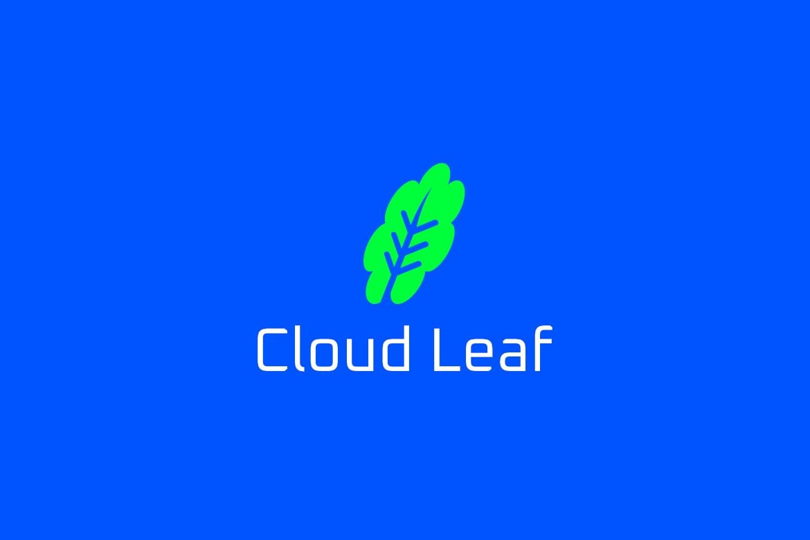 Kit Graphique #253580 Cloud Leaf Divers Modles Web - Logo template Preview