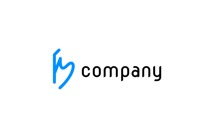 Monogram Letter F Y Tech Logo Logo Template