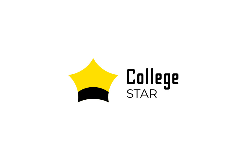 College Star Alumni University Logo Logo Template