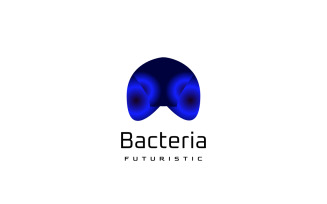 Letter A Bacteria Tech Logo