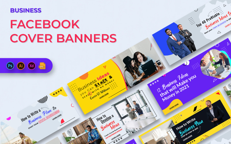 Business Facebook Cover Banner Social Media