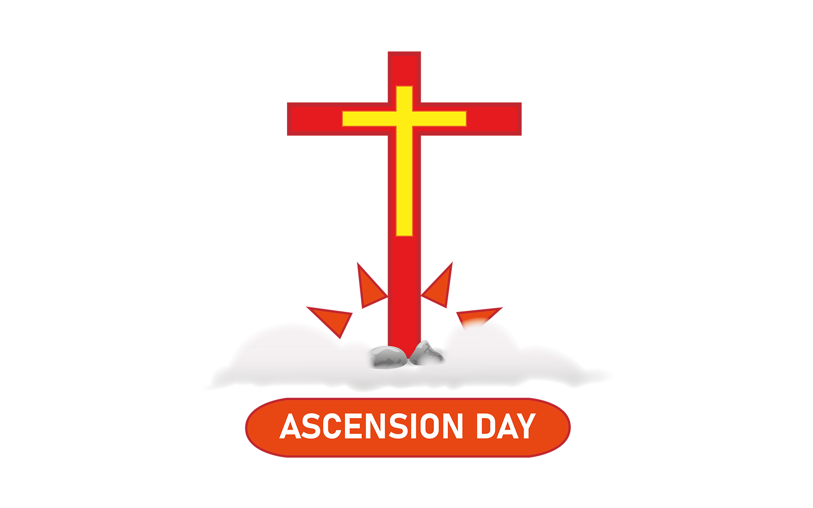Ascension Day Illustration Vector