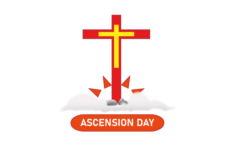 Ascension Day Illustration Vector Vector Graphic