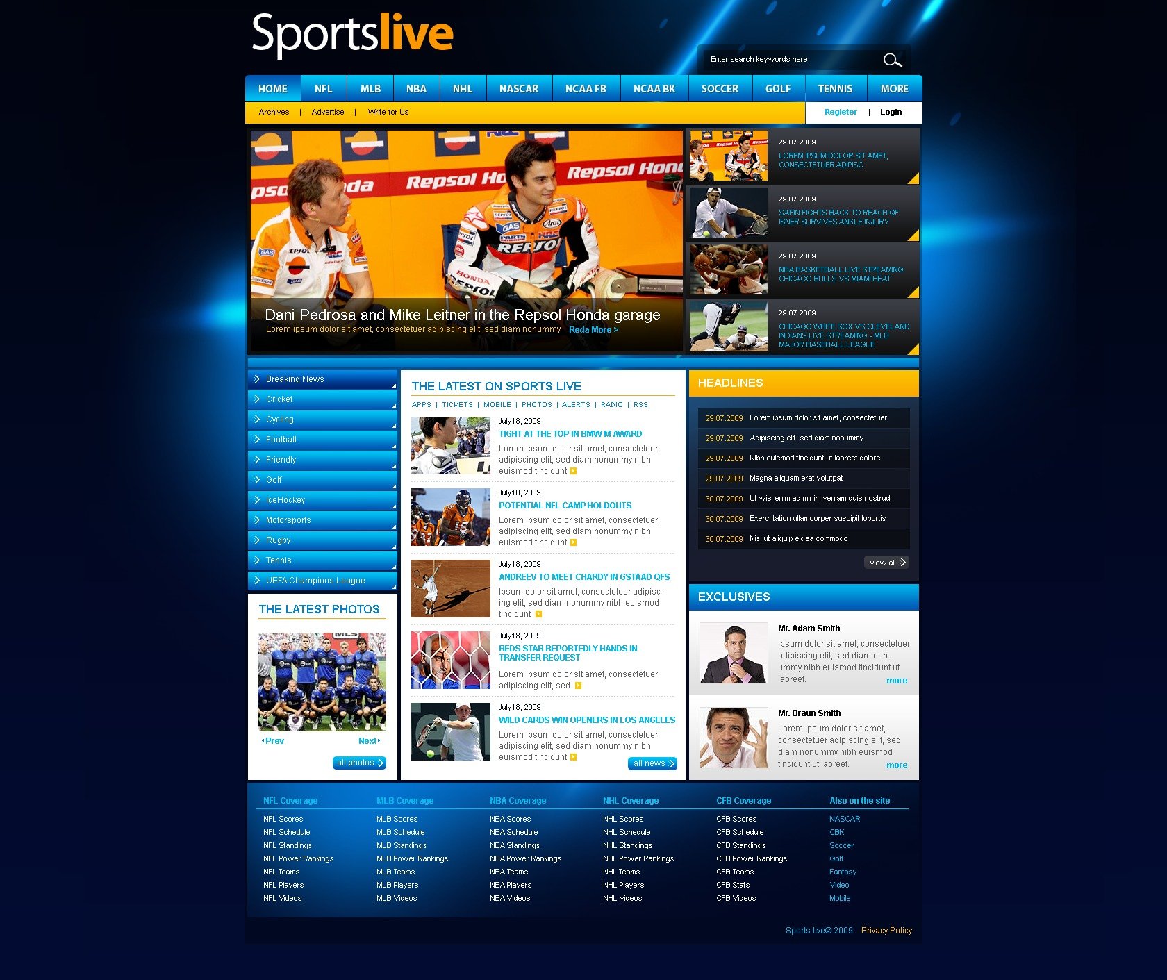 sport-website-template-25480