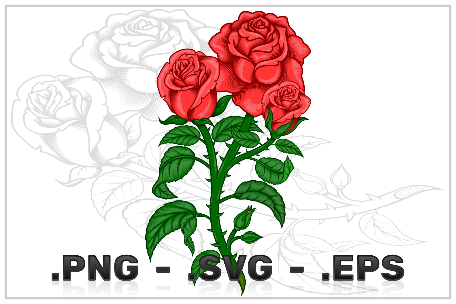 Kit Graphique #254296 Rose Rosebush Divers Modles Web - Logo template Preview