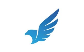 Eagle Wing Logo Vector Design V10