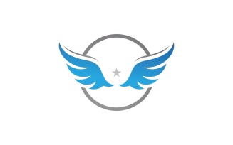 Eagle Wing Logo Vector Design V9