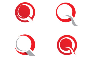 Q Letter Logo Vector Symbol V5