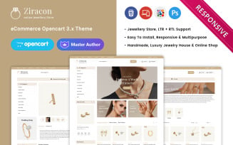Ziracon - Free Jewellery OpenCart Theme