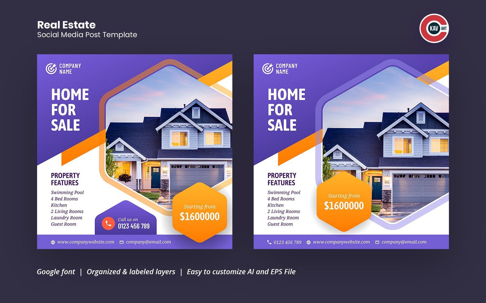 Kit Graphique #254473 Real Estate Divers Modles Web - Logo template Preview