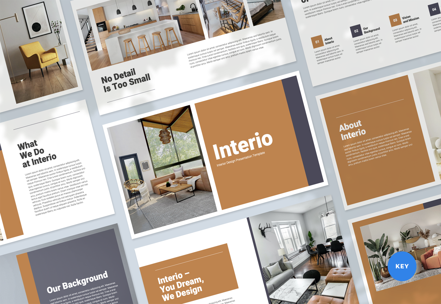 Interior Design Presentation Keynote Template