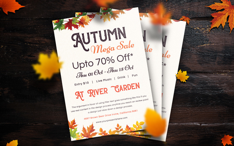 Mid Autumn Festival Flyer Print and Social Media Template-13