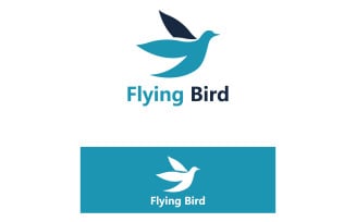 Bird Flying Logo And Symbol Element V8