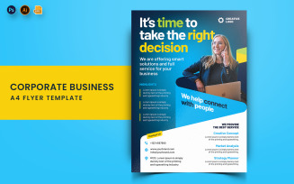 Corporate Business Flyer Print and Social Media Template-02