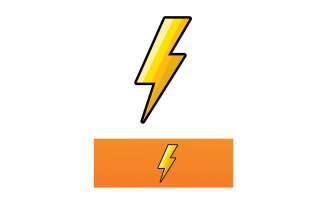 Flash Thunderbolt Logo And Symbol Vector V1