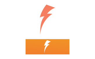 Flash Thunderbolt Logo And Symbol Vector V4