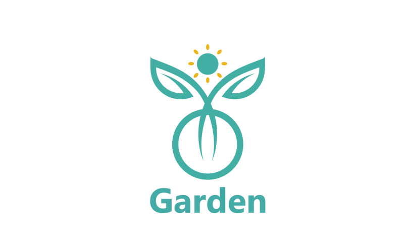 Leaf Garden Logo And Symbol Vector Logo Template