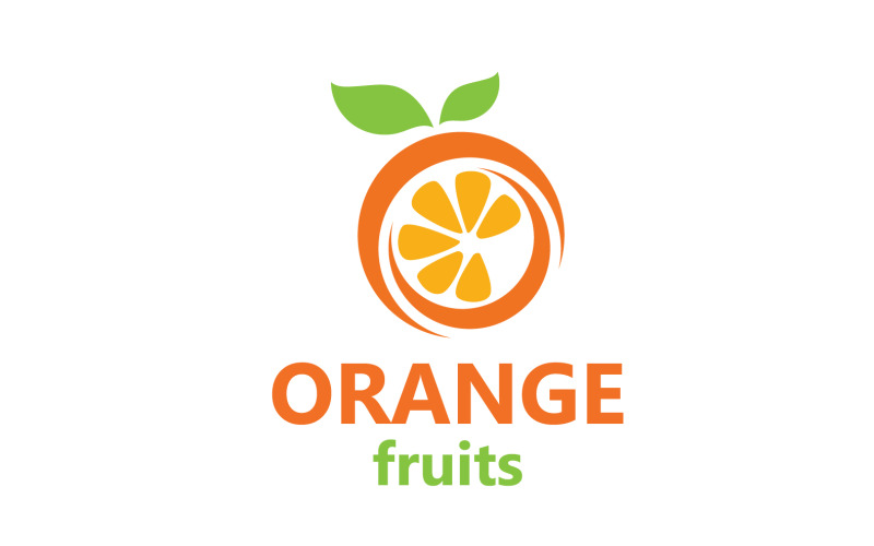 Orange Juice Logo And Symbol Vector Logo Template