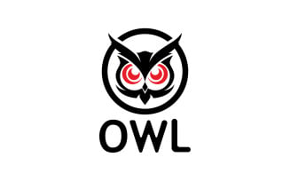 Owl Bird Logo And Symbol Vector V4