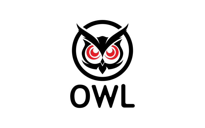 Owl Bird Logo And Symbol Vector V4 Logo Template