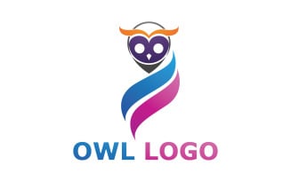 Owl Bird Logo And Symbol Vector V9