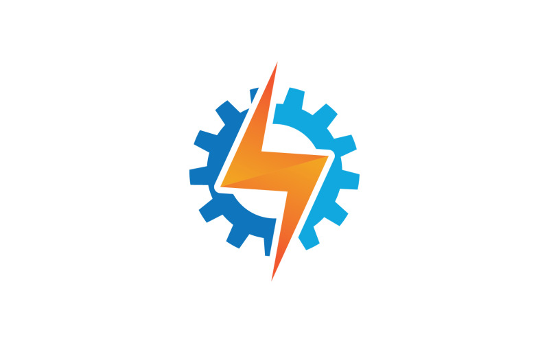 Flash Thunderbolt Logo And Symbol Vector V6 Logo Template