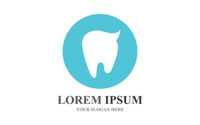 Dental Care Health Vector Logo Sybol V9 Logo Template