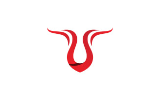 Bull Logo Vector Symbol V1