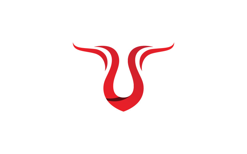 Bull Logo Vector Symbol V1 Logo Template