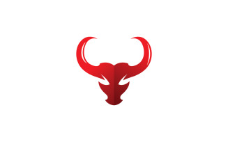Bull Logo Vector Symbol V2
