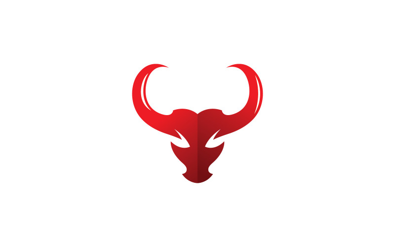 Bull Logo Vector Symbol V2 Logo Template