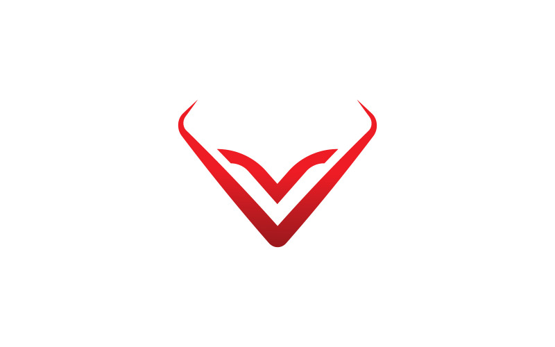 Bull Logo Vector Symbol V4 Logo Template