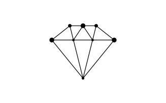 Diamond Line Icon Design Vector Template V5