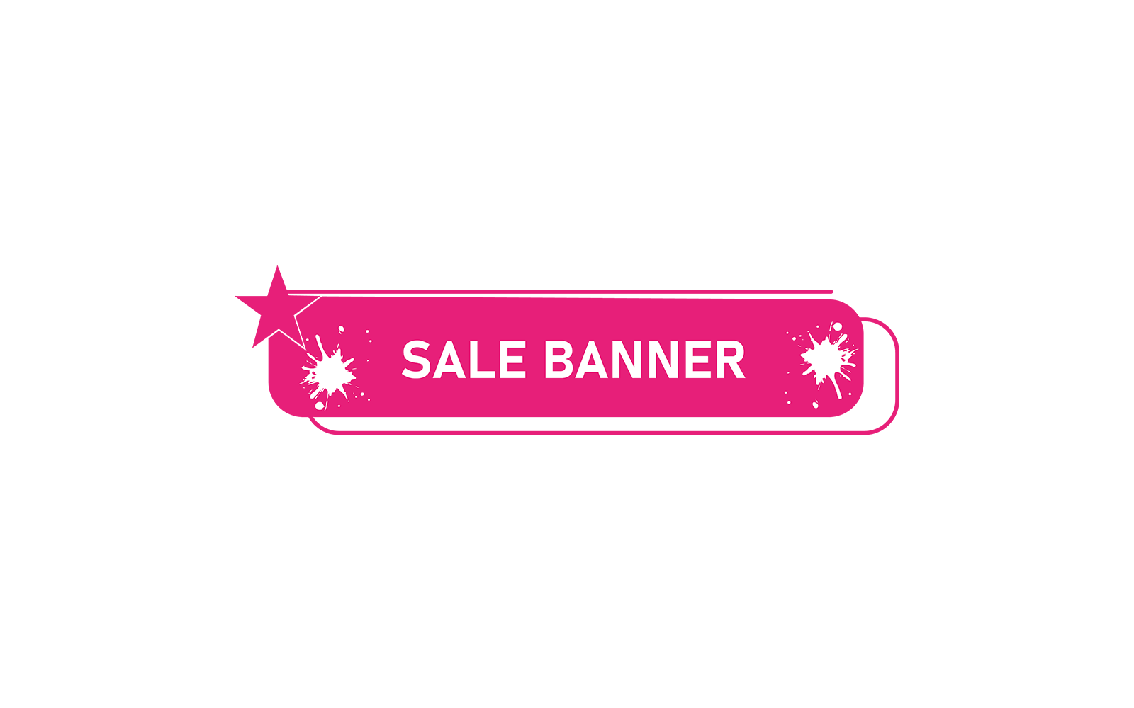 Sale Banner Design Vector