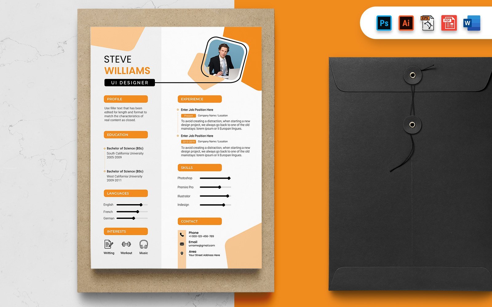 Template #254972 Clean Creative Webdesign Template - Logo template Preview