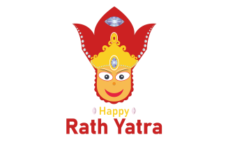 Happy Rath Yatra Illustration Vector