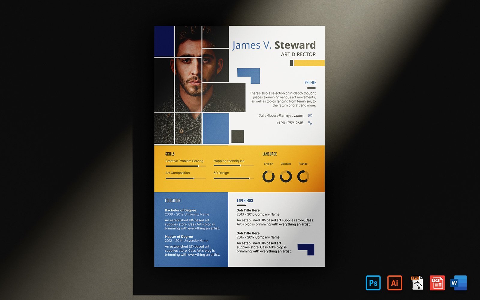 Template #255011 Creative Customizable Webdesign Template - Logo template Preview