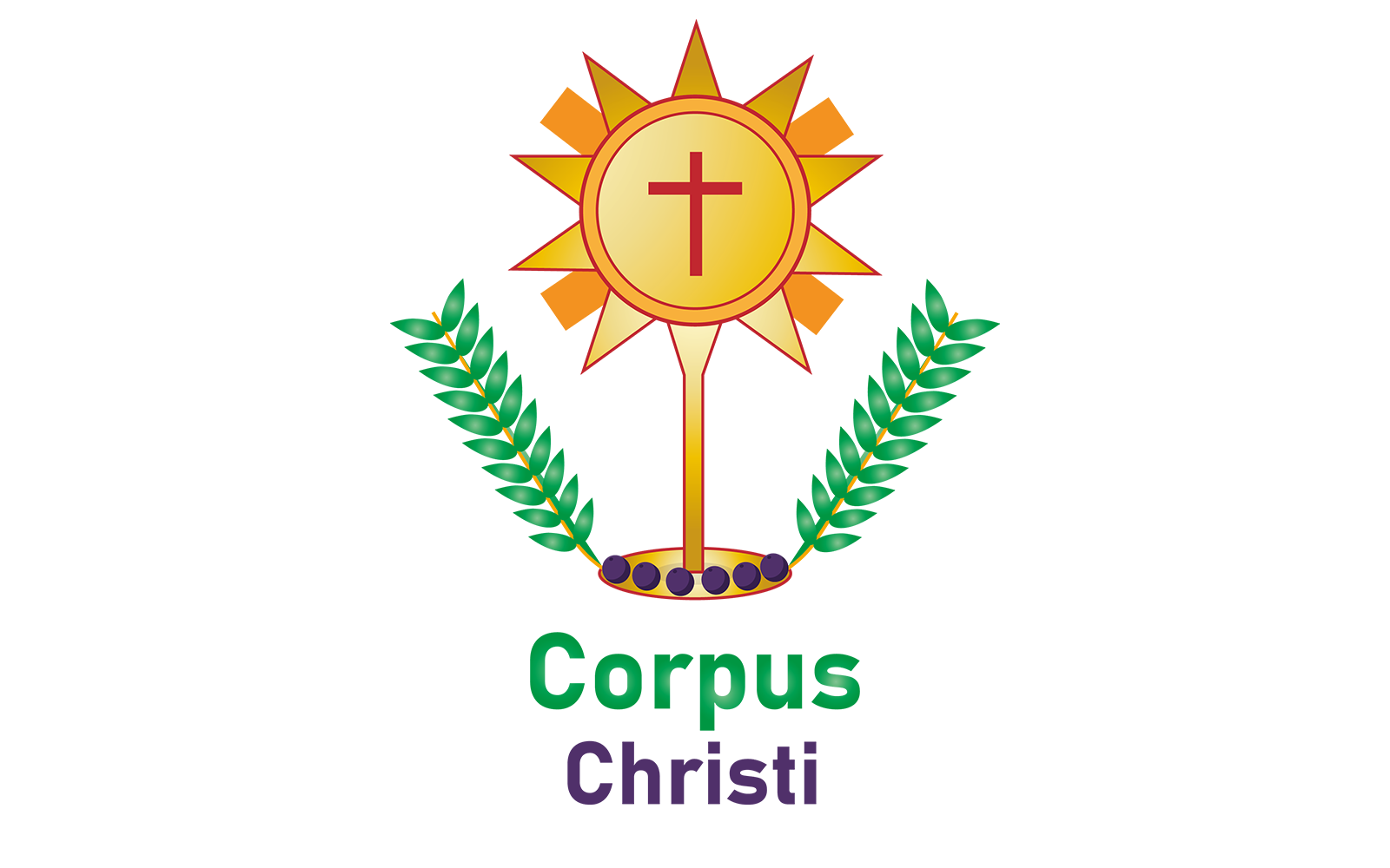 Corpus Christi Commemorating Vector