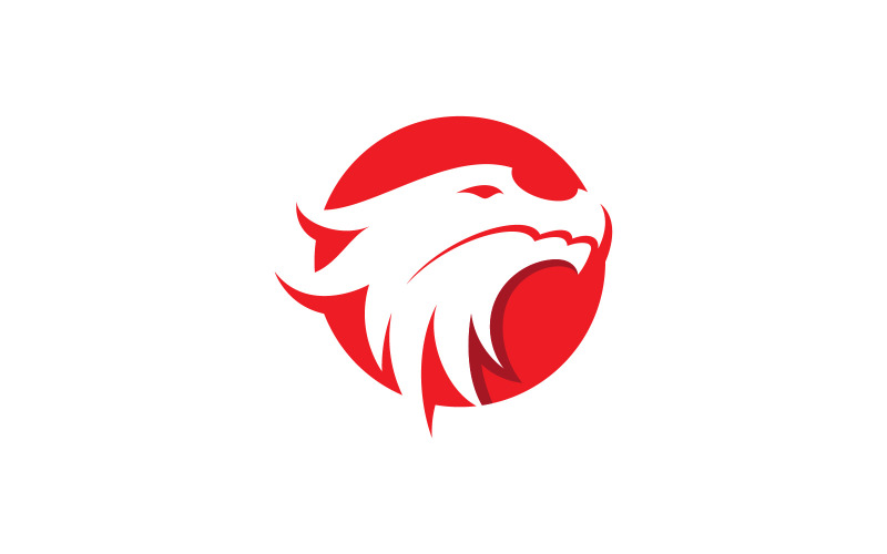Dragon Logo Vector Symbol V5 Logo Template