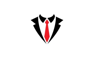 Tuxedo Dress Logo Vector Symbol V2