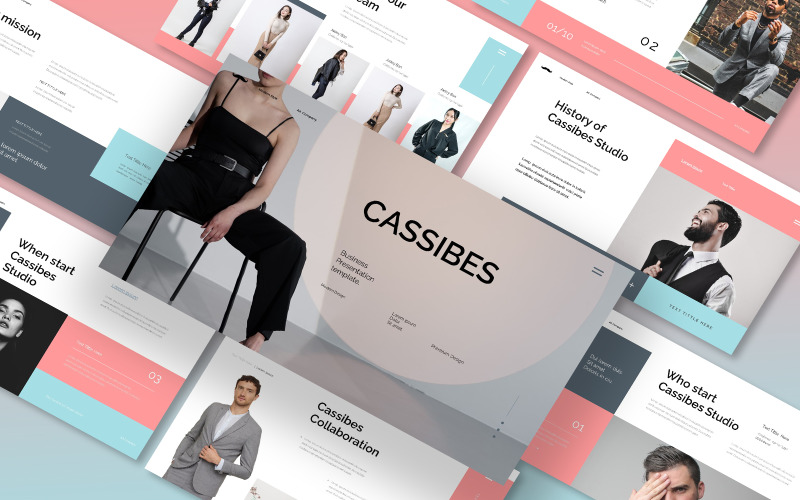 Cassibes Business Powerpoint Template PowerPoint Template