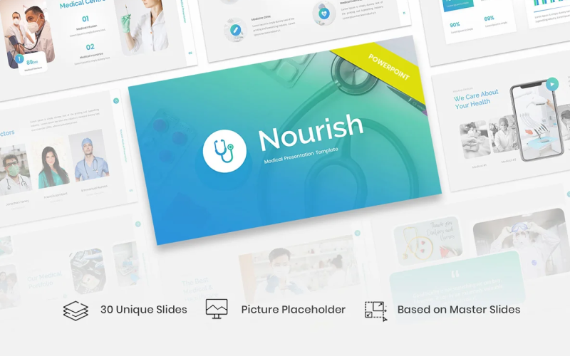 Nourish – Medical PowerPoint PowerPoint Template