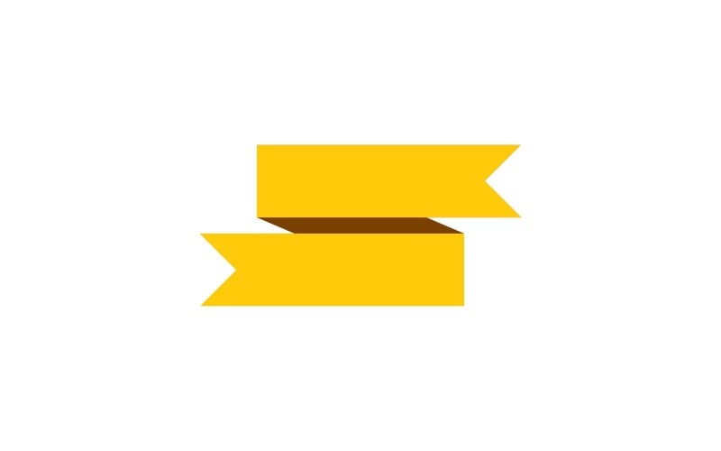Ribbons Tags Logo Vector Symbol V2 Logo Template