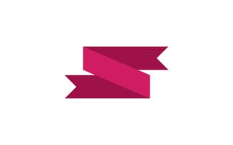 Ribbons Tags Logo Vector Symbol V4