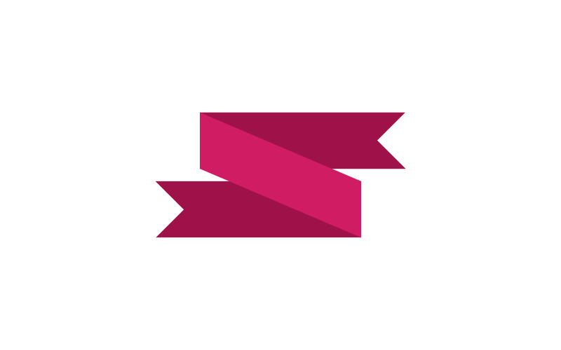 Ribbons Tags Logo Vector Symbol V4 Logo Template