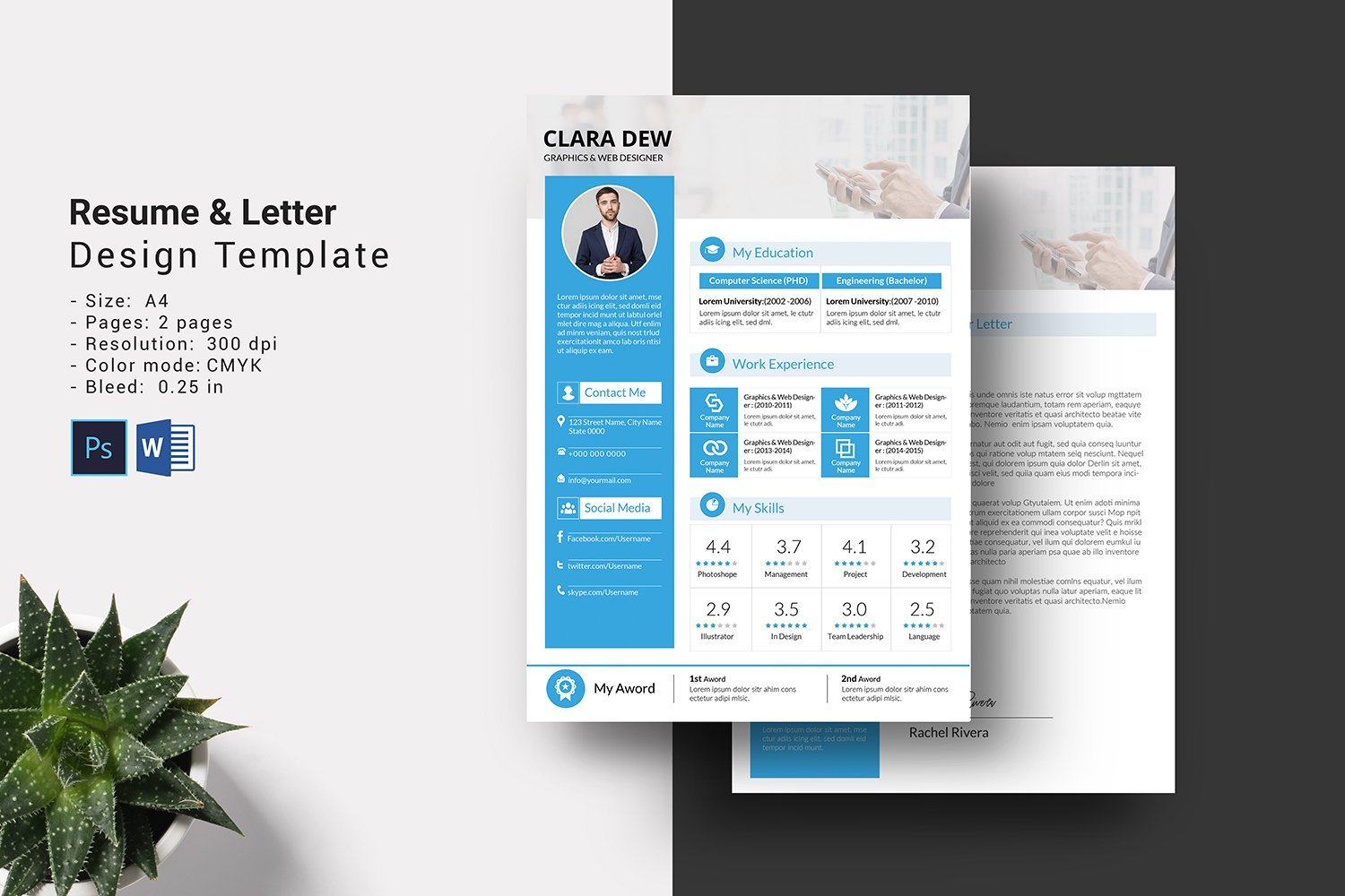 Kit Graphique #255755 Resume Template Divers Modles Web - Logo template Preview