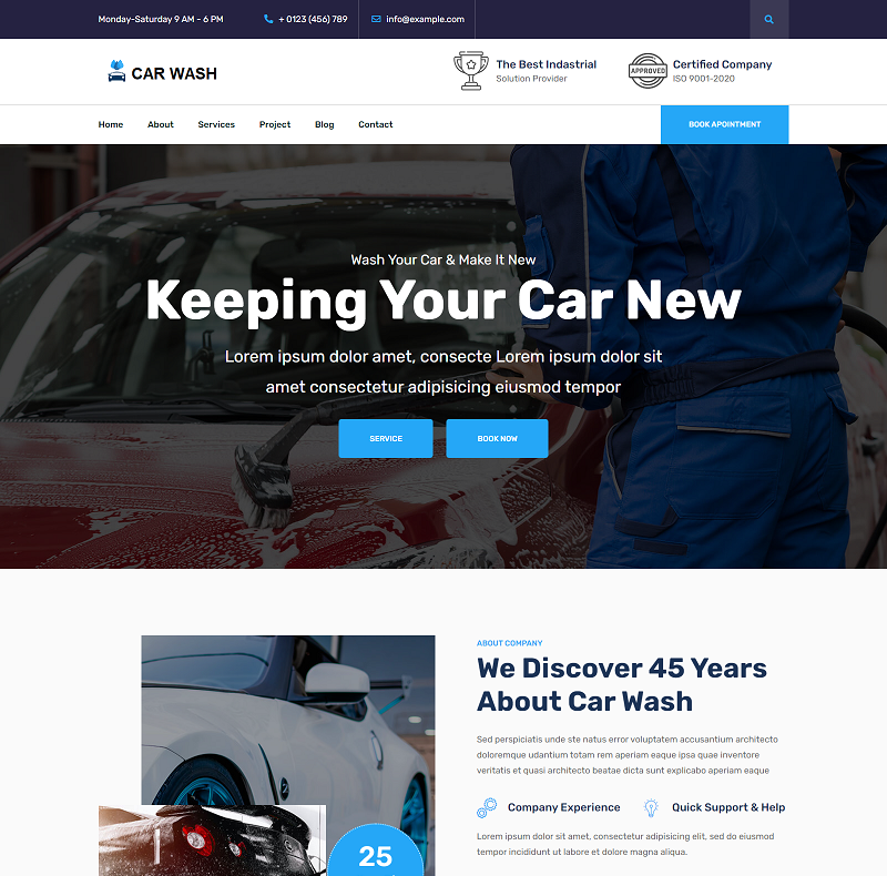 Template #255809 Automobile Booking Webdesign Template - Logo template Preview
