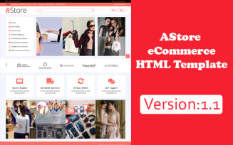 AStore - Multipurpose eCommerce HTML Template