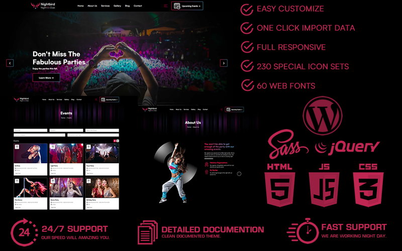 Template #255994 Creative Dance Webdesign Template - Logo template Preview